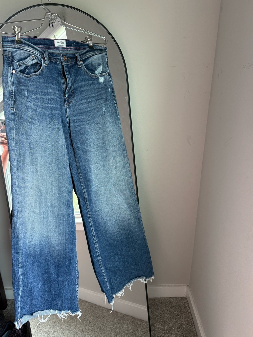 Kensie Jeans Vintage Luxe The Kaya High Rise Wide Leg Women’s Size 6/28